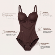 Fitted Bodysuit - Moldea, Define y Realza